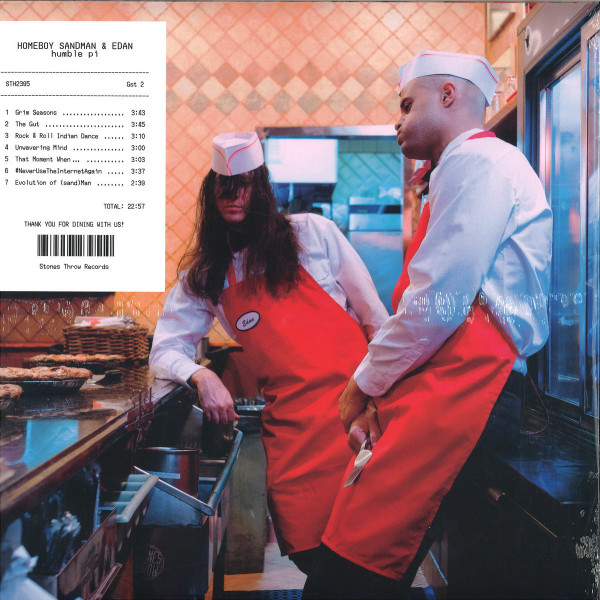 Homeboy Sandman & Edan - Humble Pi (LP) (Back)