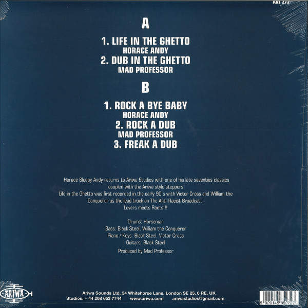 Horace Andy - Life In The Ghetto (Back)