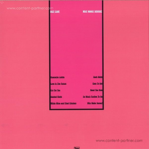 Hot Chip - Why Make Sense? (Back)