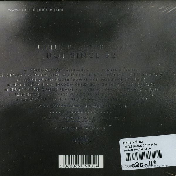 Hot Since 82 - Little Black Book (Back)