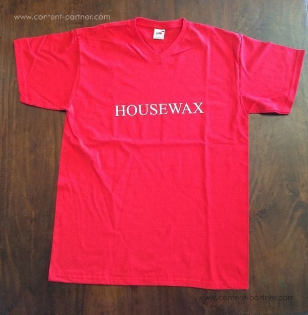 Housewax Shirt 2 - Red / White - Size M (Back)