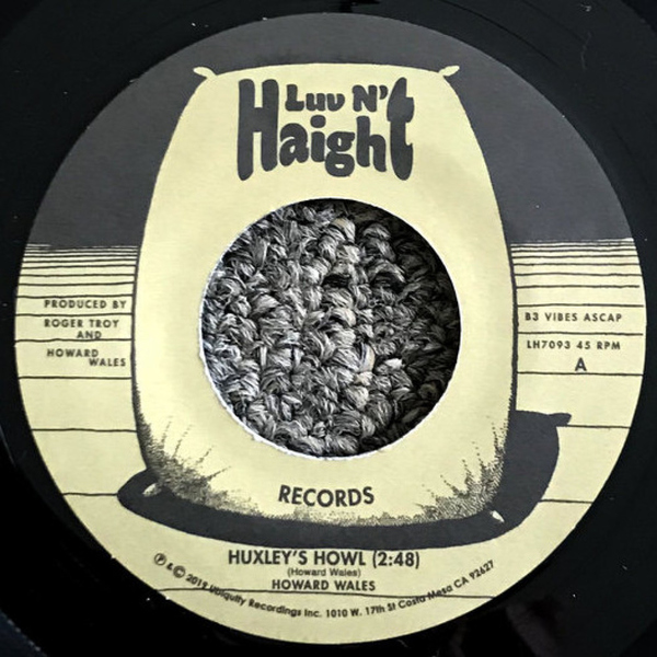 Howard Wales - Huxley's Howl / My Blues