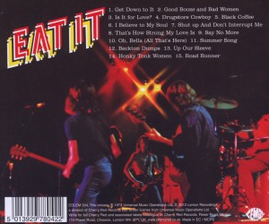 Humble Pie - Eat It (Remastered Edition) (Back)