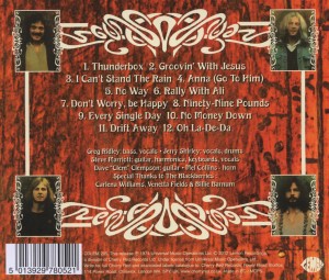 Humble Pie - Thunderbox (Remastered Edition) (Back)