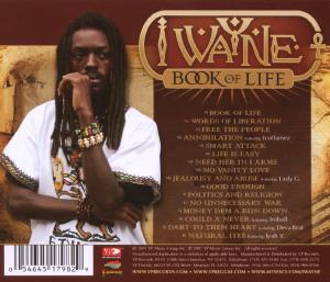 I Wayne - Book Of Life (Back)