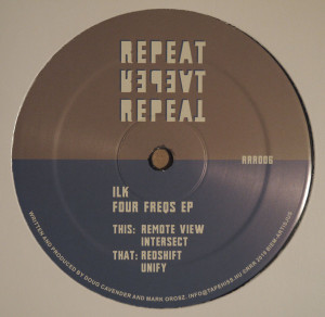 ILK - Four Freqs EP (Back)