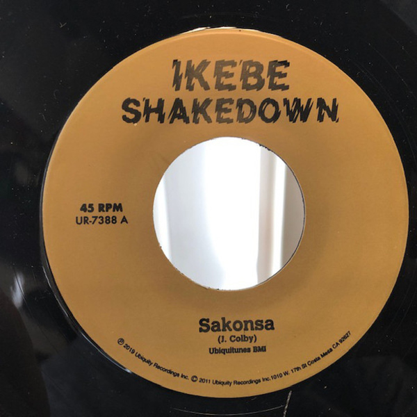 Ikebe Shakedown - Sakonsa / Green and Black (7")