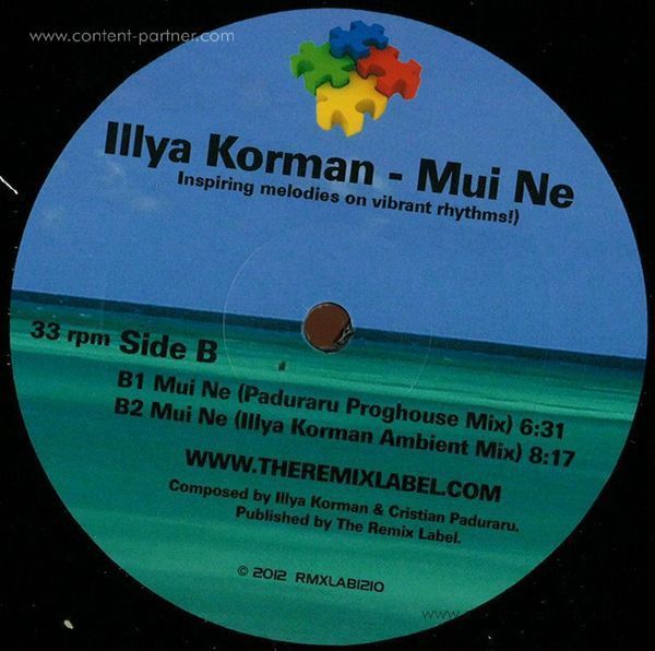 Illya Korman - Mui Ne (Christian Paduraru Remix) (Back)