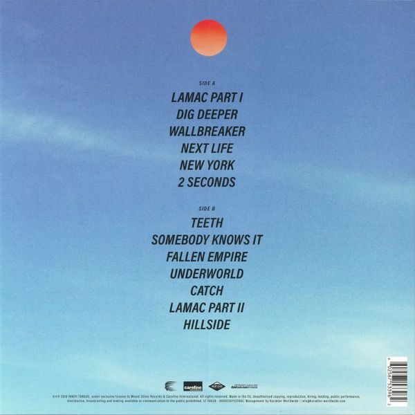 Inner Tongue - Favours (LP) (Back)