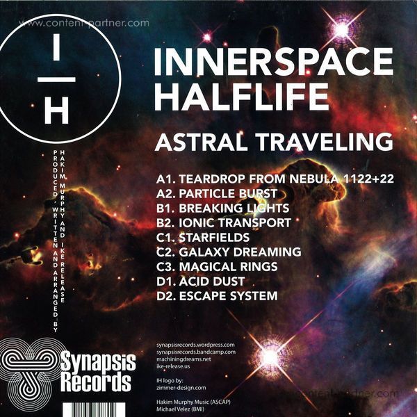 Innerspace Halflife - Astral Travelling (Back)