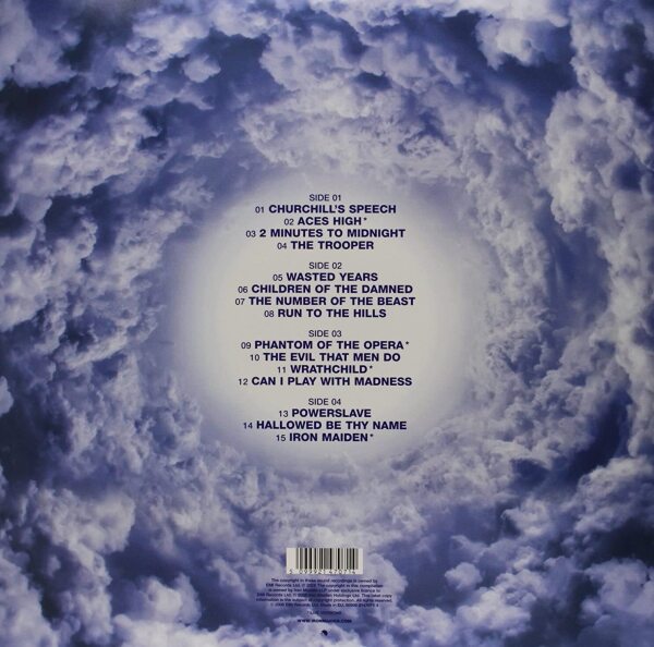 Iron Maiden - Somewhere Back In Time-The Best Of 1980-1989 (Back)