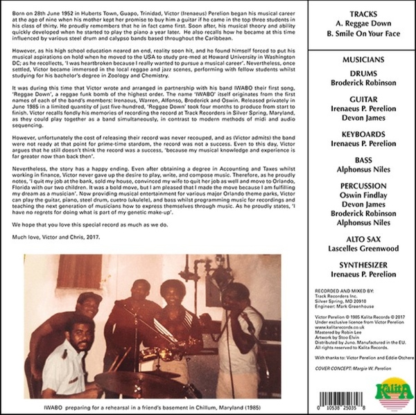 Iwabo - Reggae Down (Back)