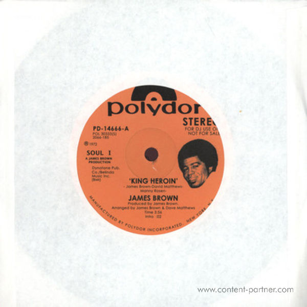JAMES BROWN - King Heroin (Vocal + Instrumental)