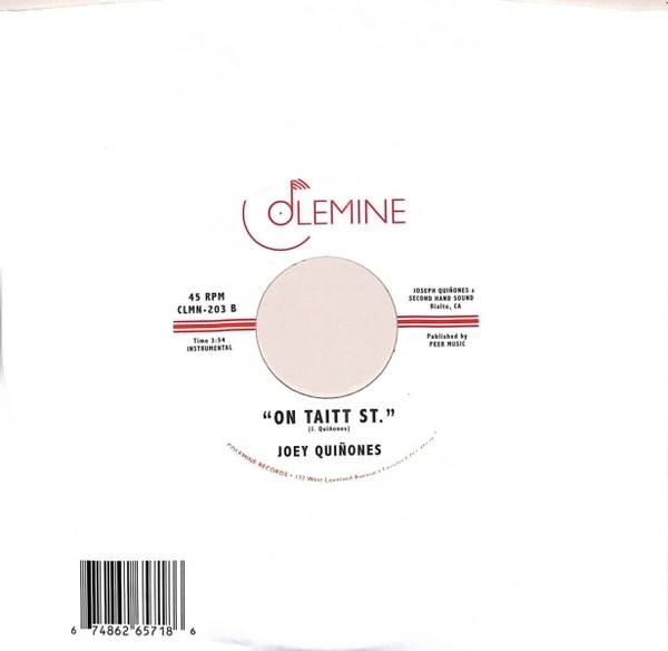 JOEY QUINONES - FOR YOU (USED/OPEN COPY) (Back)