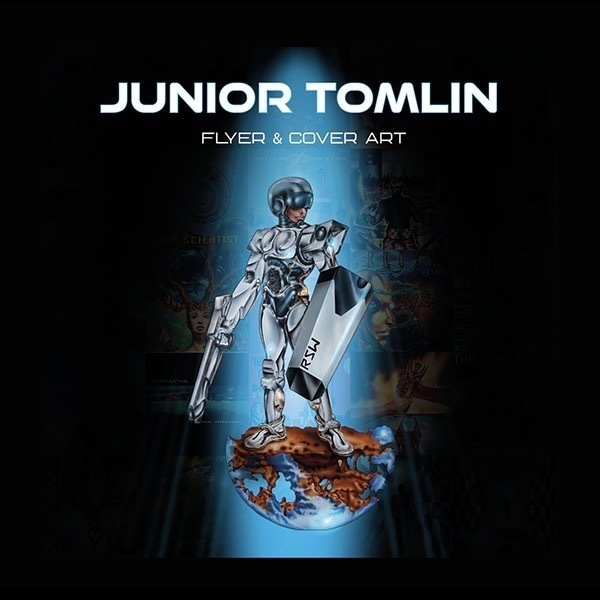 JUNIOR TOMLIN - FLYER & COVER ART