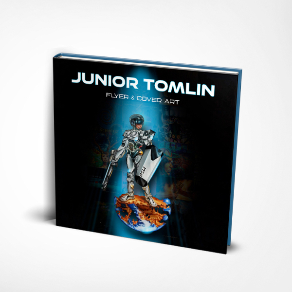 JUNIOR TOMLIN - FLYER & COVER ART (Back)