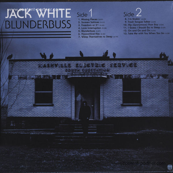 Jack White - Blunderbuss (Back)