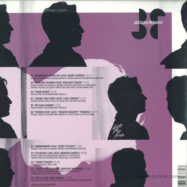 Jacques Renault - Zentrum LP (Back)