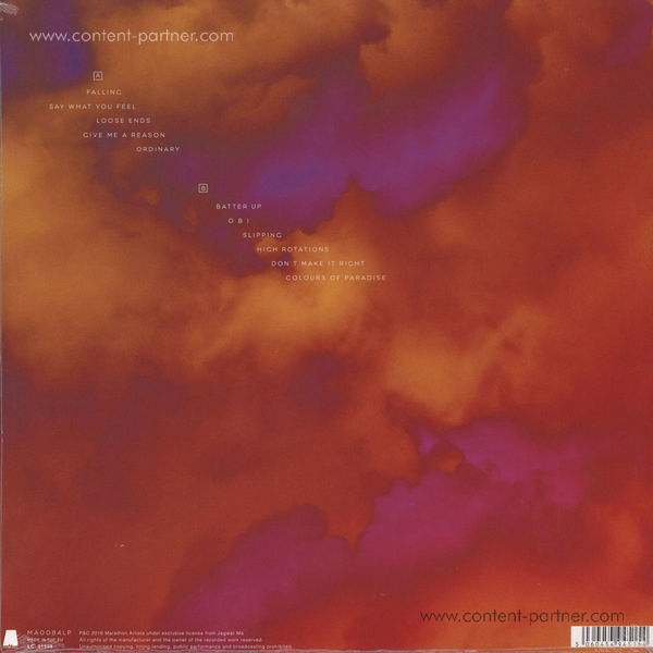 Jagwar Ma - Every Now & Then (LP 180g) (Back)