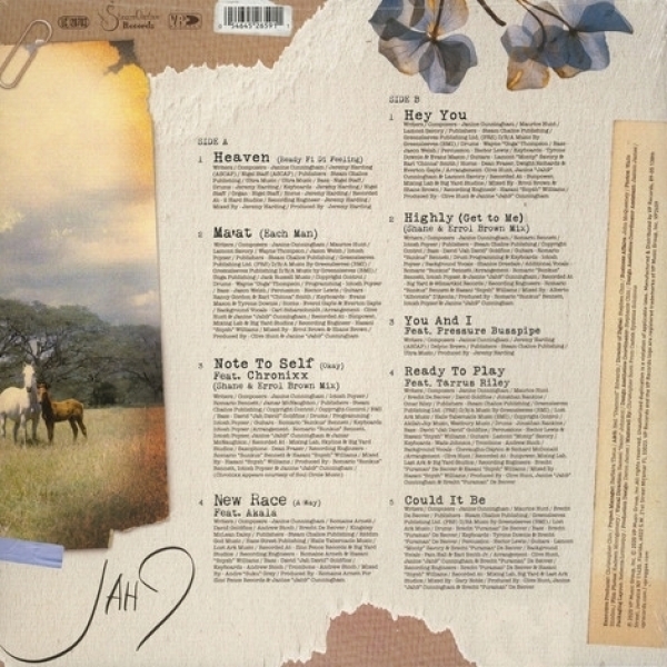 Jah9 - Note To Self (LP) (Back)