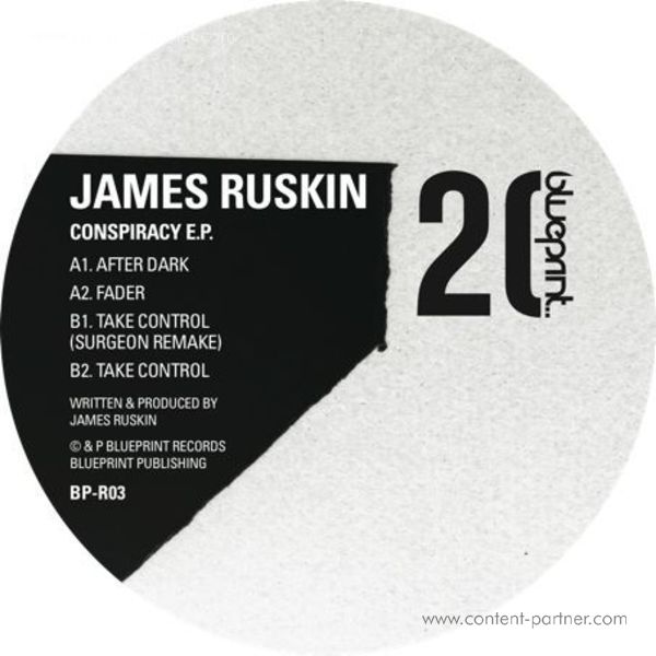 James Ruskin feat. Surgeon - Conspiracy EP (Back)