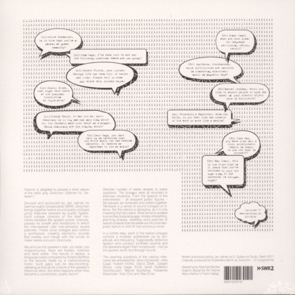 Jan Jelinek - Zwischen (LP) (Back)