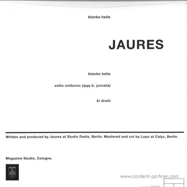 Jaures - Blanke Helle (Back)