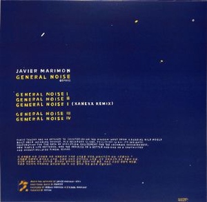 Javier Marimon - GENERAL NOISE (Back)