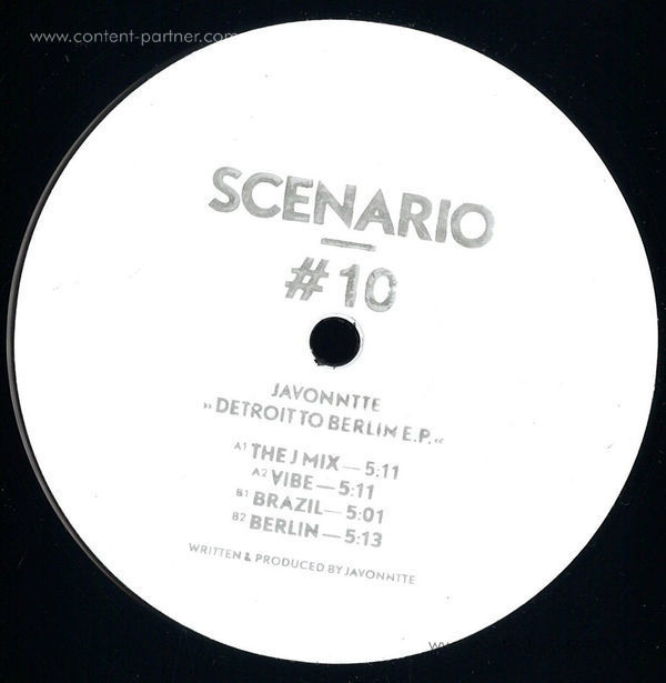 Javonntte - Scenario#10 / Detroit To Berlin E.p.