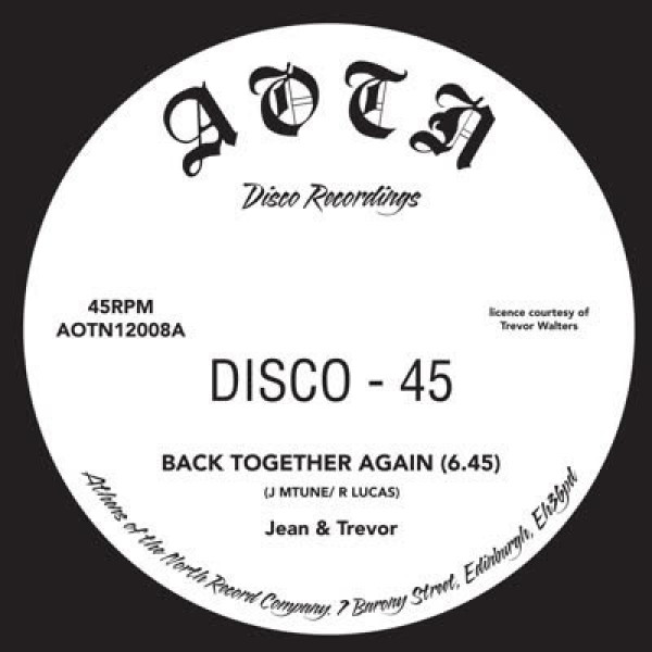 Jean & Trevor - Back Together / Back Together (Dub)