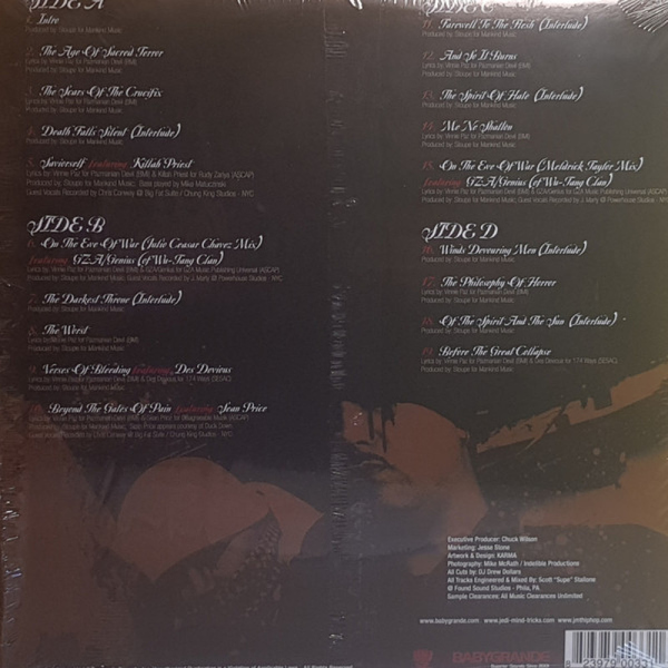 Jedi Mind Tricks - Legacy Of Blood (Ltd. Red Vinyl 2LP) (Back)