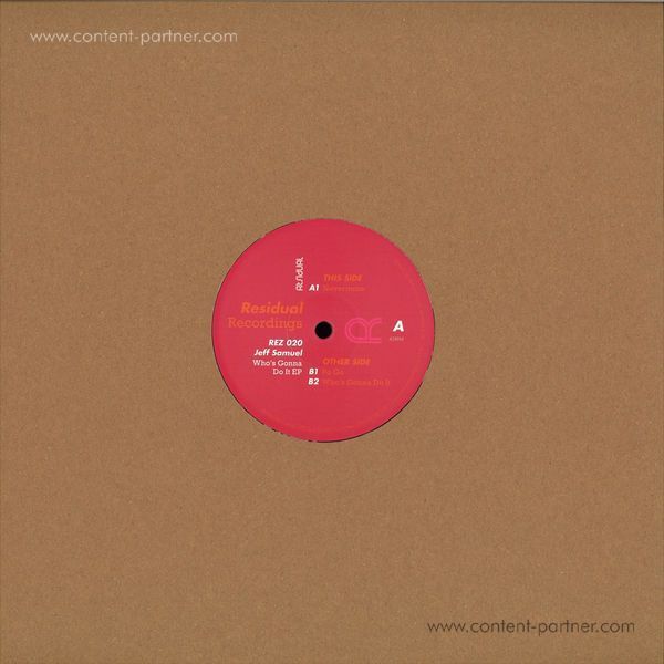 Jeff Samuel - Who's Gonna Do It EP (180g / Vinyl Only) (Back)