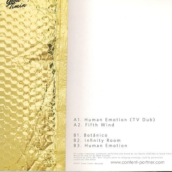 Jex Opolis - Human Emotion (Back)