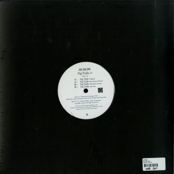Jickow - PIG TAILS EP (Back)