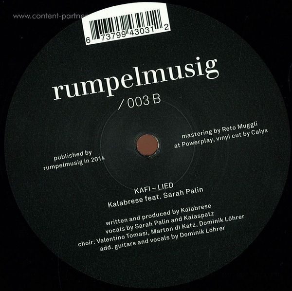 Jimi Jules / Kalabrese - Hello Asshole / Kafi Lied (Back)