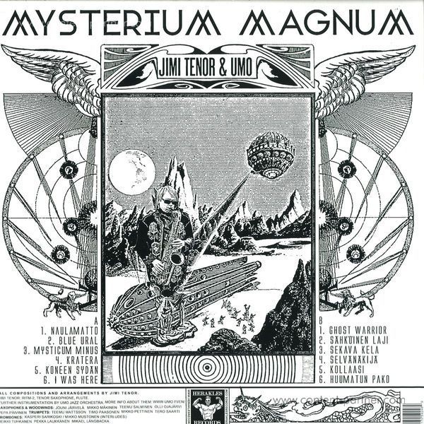 Jimi Tenor & Umo - Mysterium Magnum (Back)