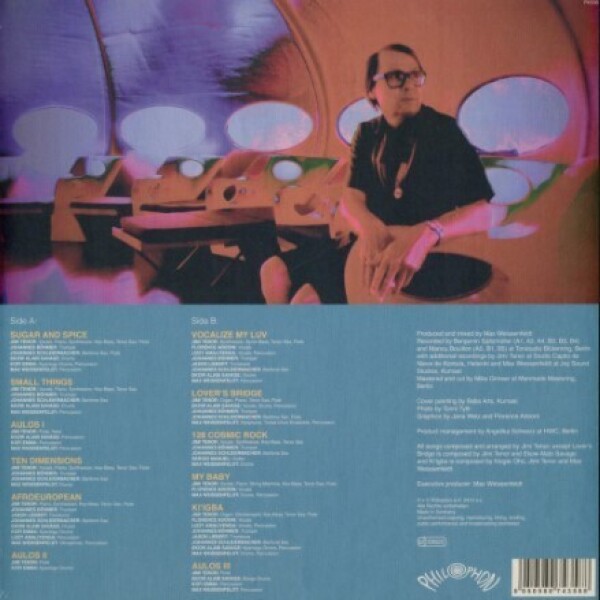 Jimi Tenor - Aulos (Vinyl LP) (Back)