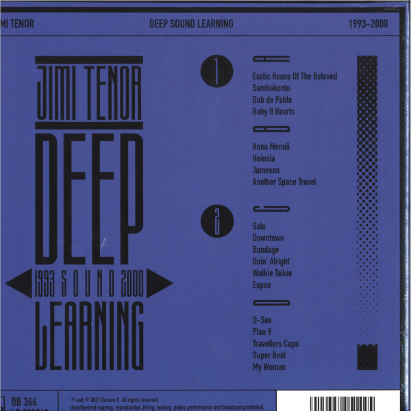 Jimi Tenor - Deep Sound Learning (2LP) (Back)