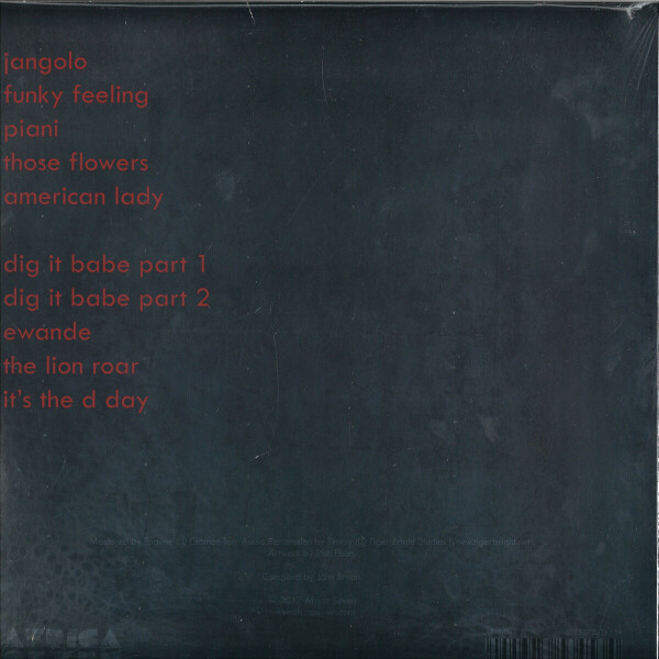Jo Tongo - African Funk Experimentals (1968-1982+2017) (Back)