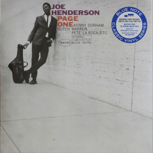 Joe Henderson - Page One (Classic Reissue Series) (Back)