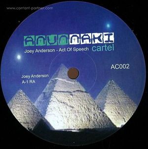 Joey Anderson - Act Of Speech EP (Vinyl Only)