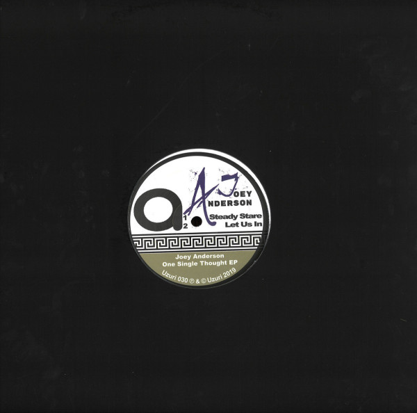 Joey Anderson - One Single Thought (140 gram vinyl 12") (Back)