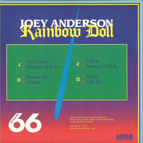 Joey Anderson - Rainbow Doll (2LP) (Back)