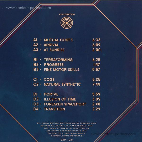 Johannes Volk - Mutual Codes (2LP) (Back)