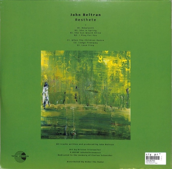 John Beltran - Aesthete (Back)