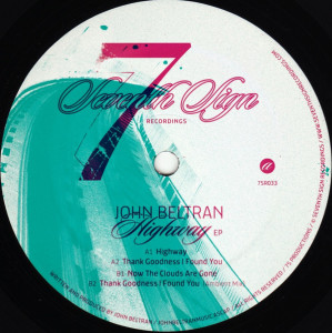 John Beltran - Highway EP (Back)