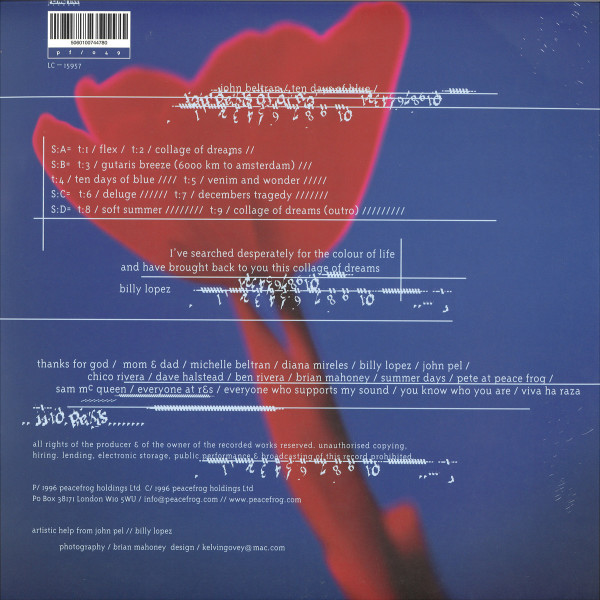 John Beltran - Ten Days Of Blue (Ltd. Reissue 2LP) (Back)