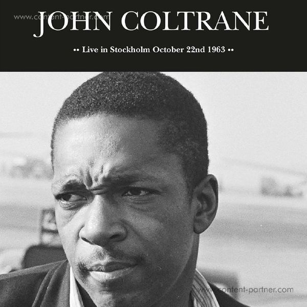 John Coltrane - Live In Stockholm Oct. 22nd 1963 (LP) [Clear, numb