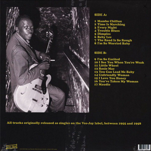 John Lee Hooker - Mambo Chillun: Vee-Jay Singles 1955-1958 (LP) (Back)