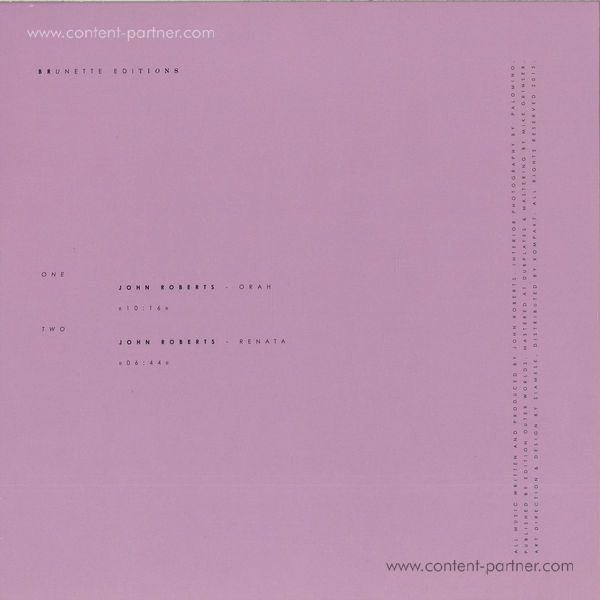 John Roberts - Orah (Back)